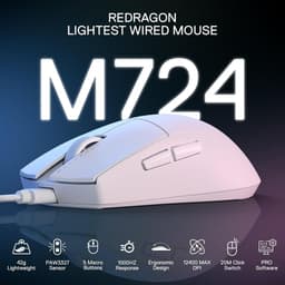 Redragon M724 Mouse Wired Gaming (White) — photo 2