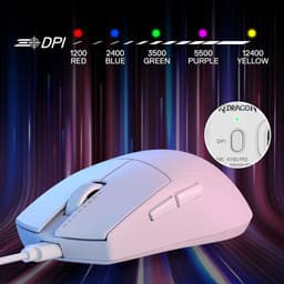 Redragon M724 Mouse Wired Gaming (White) — photo 3