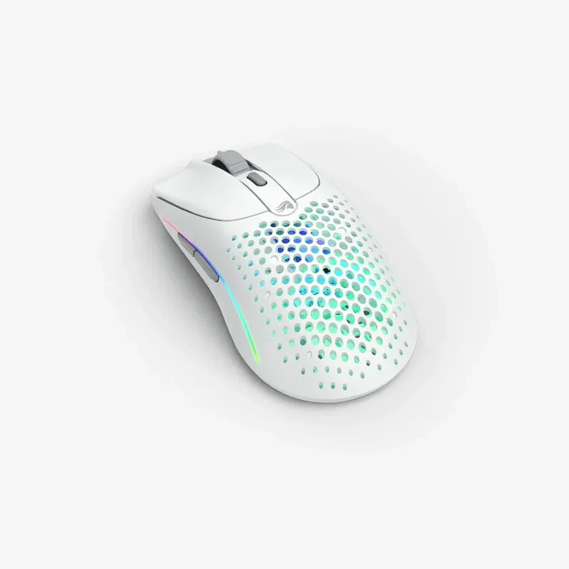 Glorious Model O2 Mini Wired Gaming Mouse (White) 2
