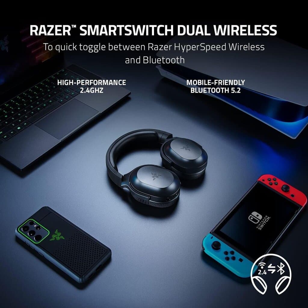 Razer Barracuda X Wireless Multi Platform Gaming Headset (Black) 2