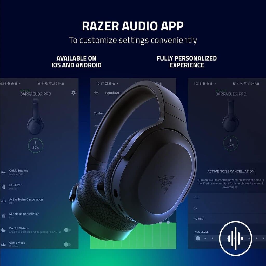 Razer Barracuda X Wireless Multi Platform Gaming Headset (Black) 4