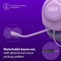 JBL Quantum 100 M2 Wired Gaming Headset (Purple) — photo 7