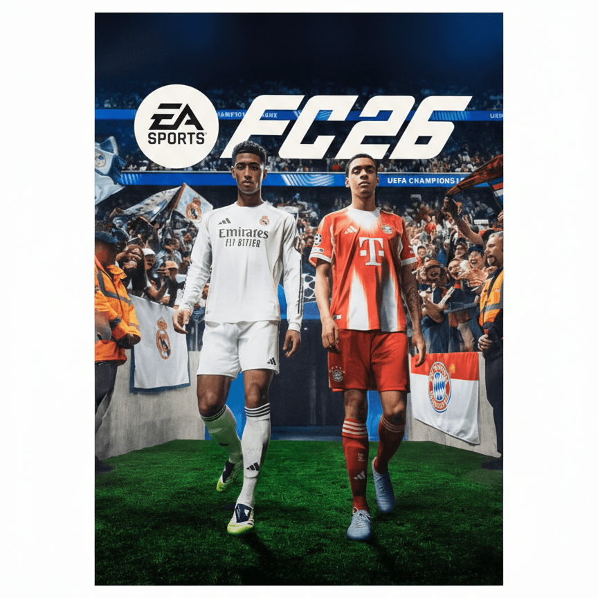 Ultimate Edition Poster Background FC 26 (Real Madrid & Bayern Munich)