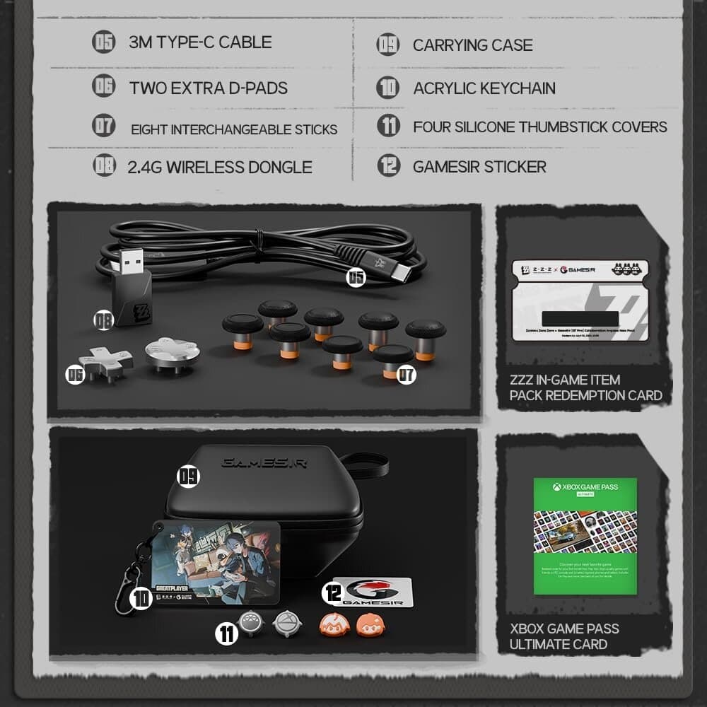 Gamesir Controler Zenless Zone Zero 4