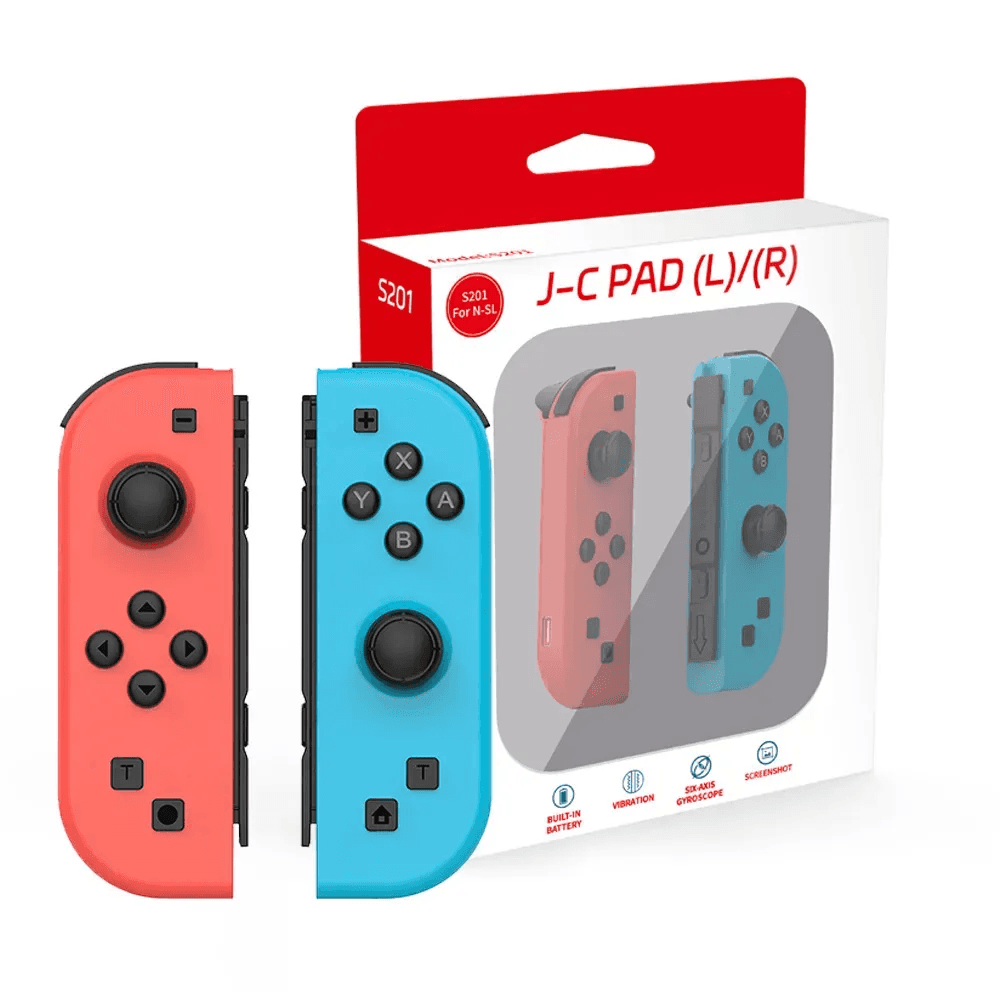 Nintendo Controller J-C Pad L/R (Blue & Red)