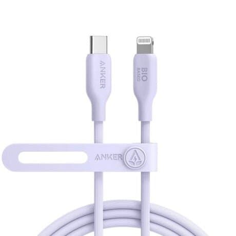 Anker 542 USB-C To Lightning Cable 3ft BIO-BASED - A80B1Hv1 (Purple)