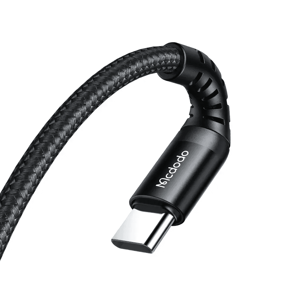 McDodo USB-C To USB-C Fast Charging Cable 60W PD 0.2 M - CA-5640 (Black) 3