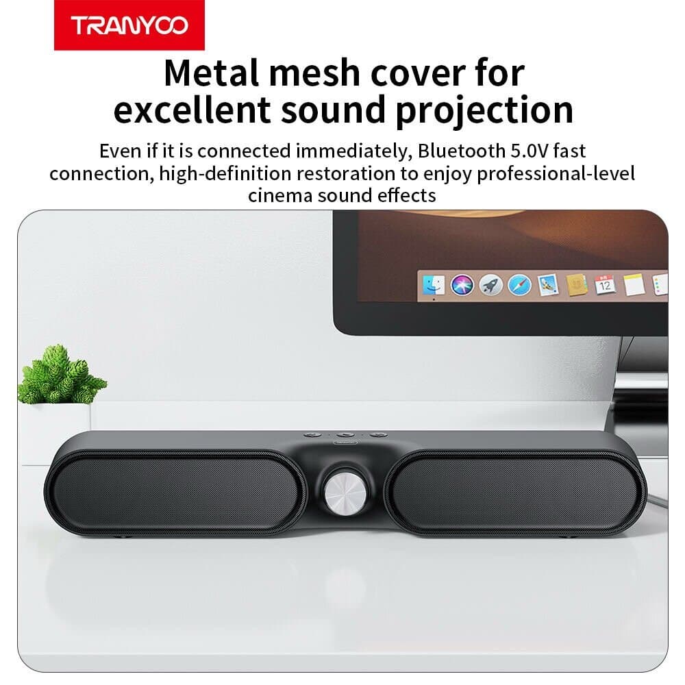 TRANYOO B3 Wireless Bluetooth Soundbar Speaker - 4-in-1 Multifunction 9