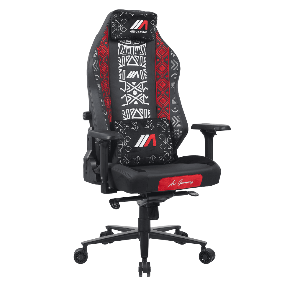 AG Jamana Gaming Chair (Black & Red) 4
