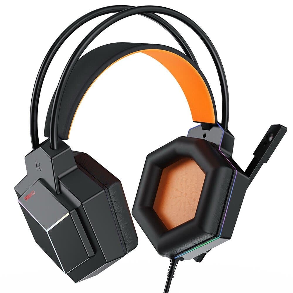 TRANYOO T-H4 Wired Gaming Headset with Static RGB LED