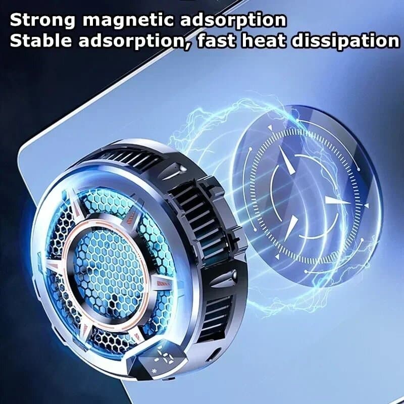 30W Magnetic Tablet Cooler – CX05 Silent Cooling Fan for Tablets & Phones 3