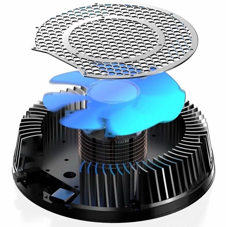 30W Magnetic Tablet Cooler – CX05 Silent Cooling Fan for Tablets & Phones 4