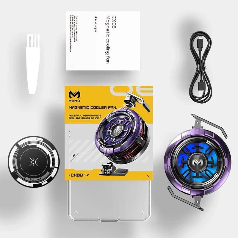 RGB Magnetic Phone Cooler – High-Speed Silent Cooling Fan for Gaming Phones & Tablets 7