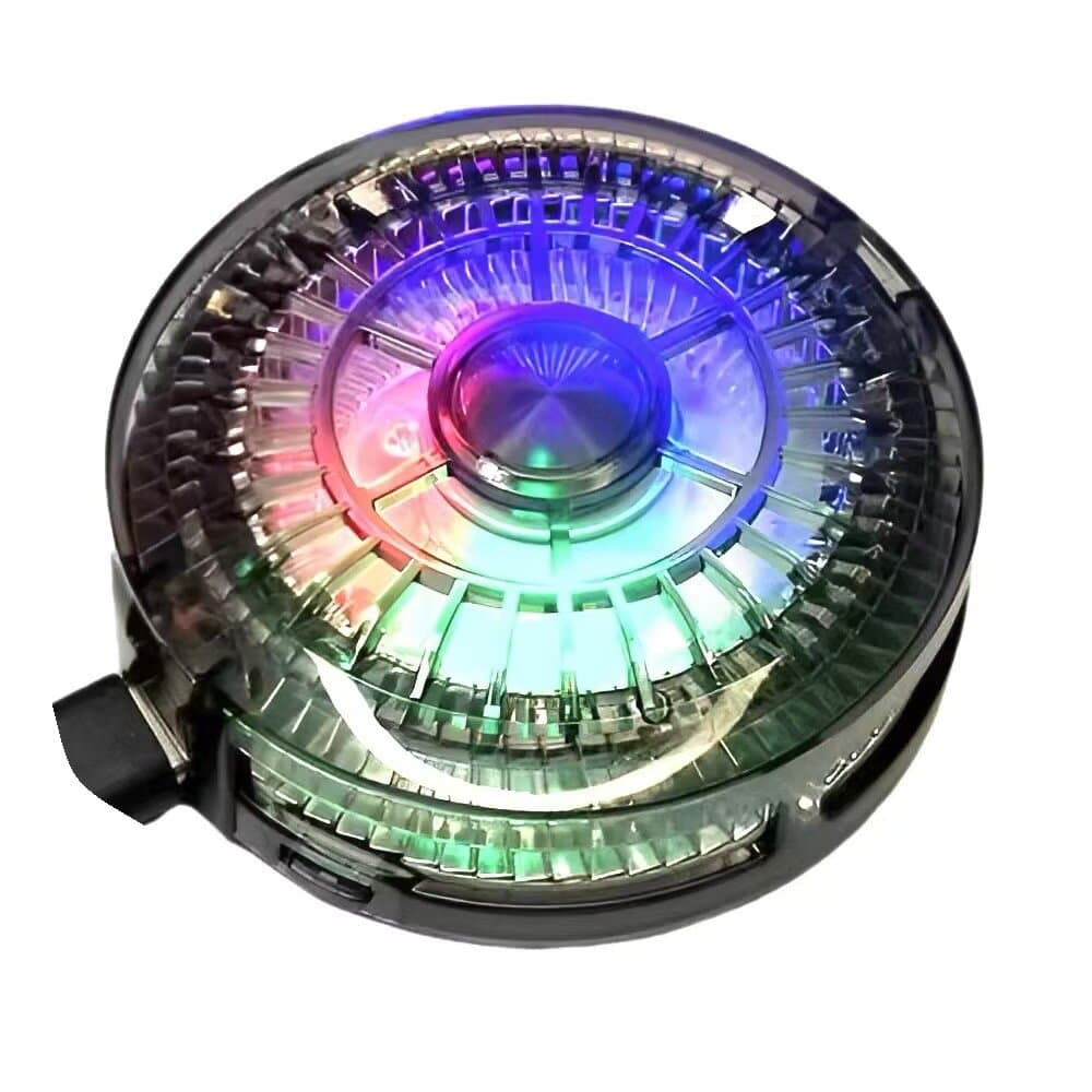 TL01 Semiconductor Phone Cooler – Magnetic & Clip Cooling Fan with RGB Light for Gaming Phones 4