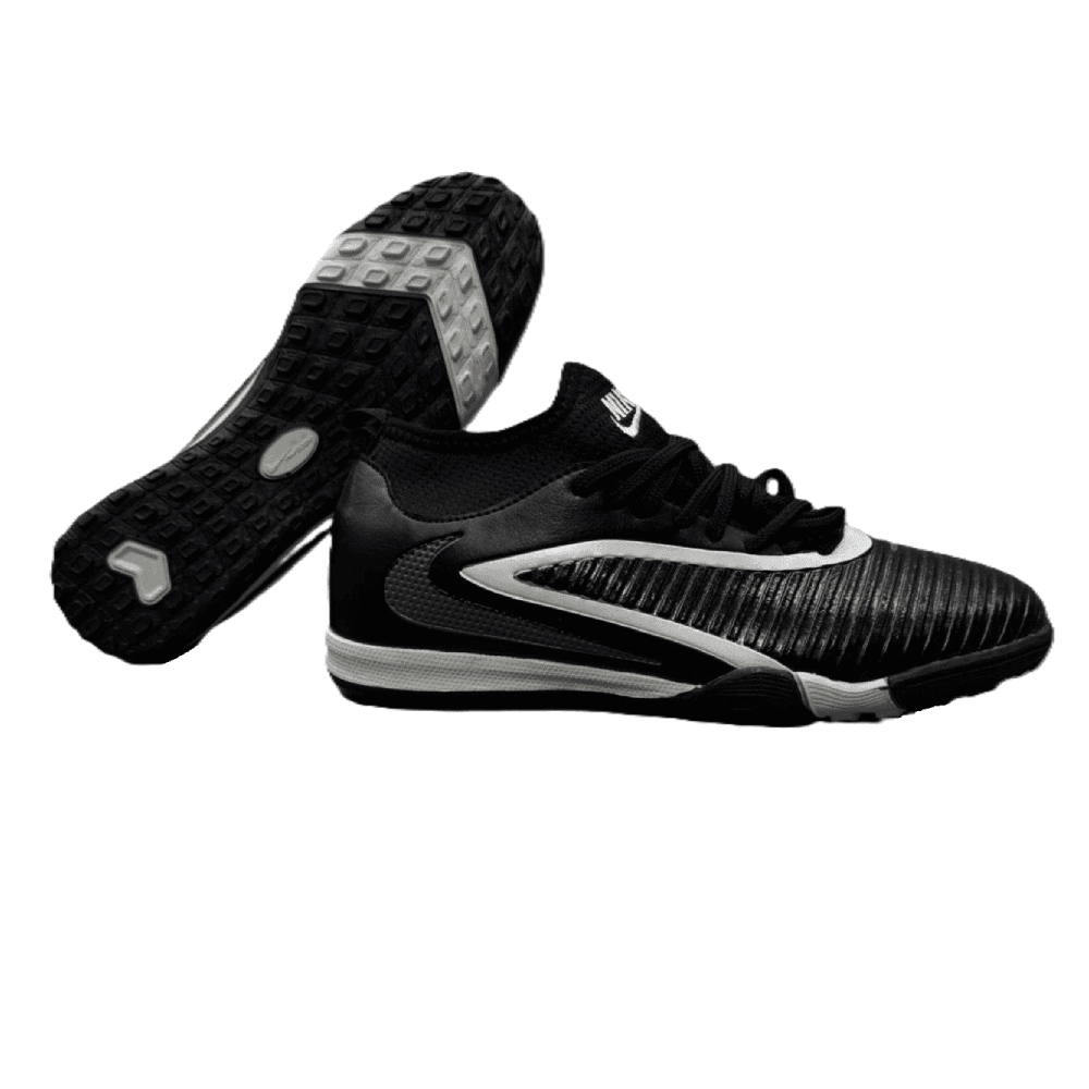 Nike Football Shoes Black & White (Size 45)
