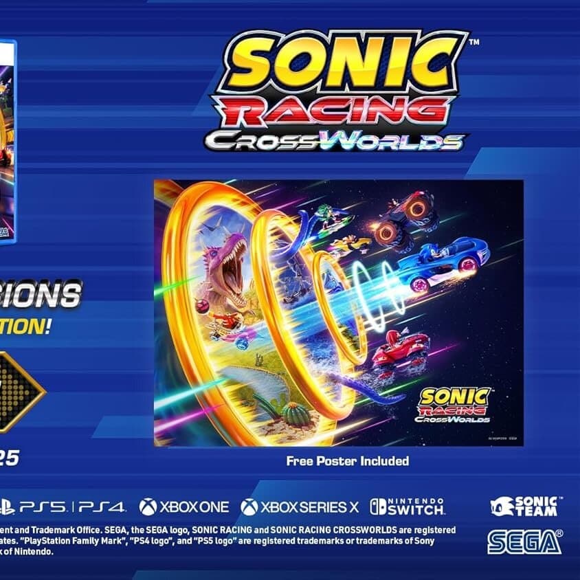 Sonic Racing Cross Worlds - PS5 3