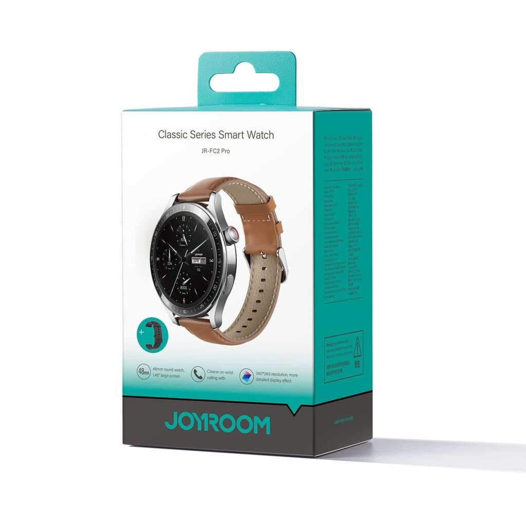 JOYROOM JR-FC2 Pro Classic Series Smart Watch - 1.43" AMOLED Display 2