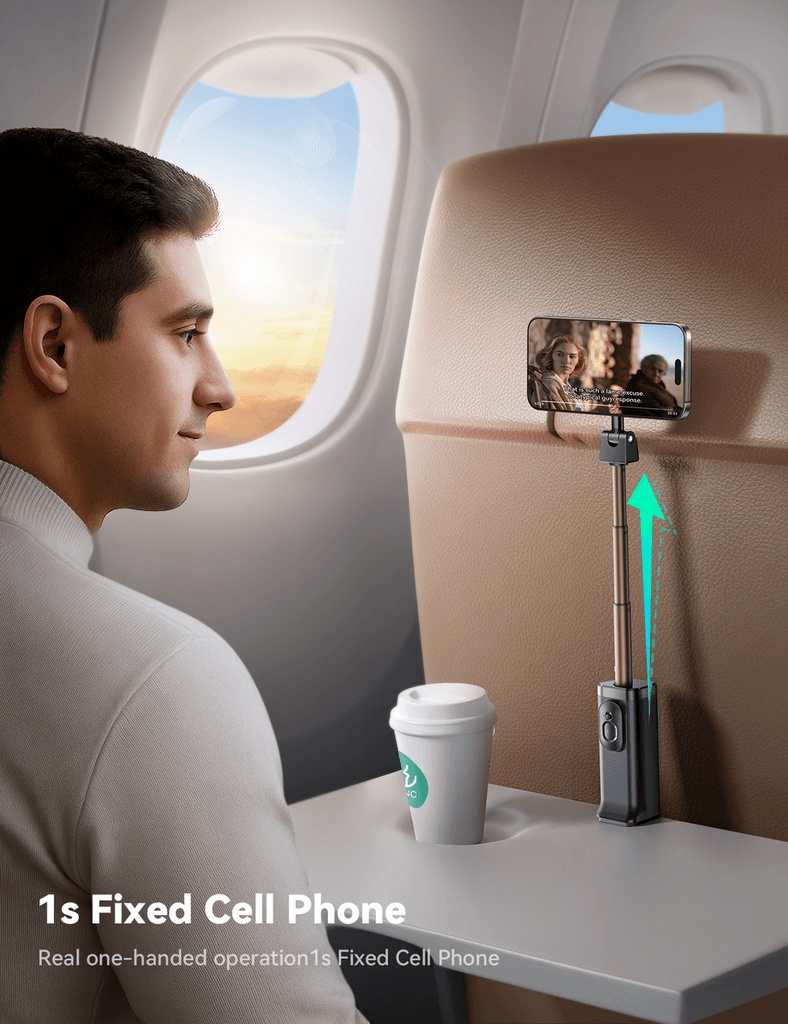 JOYROOM JR-ZS509 Magnetic Selfie Travel Phone Holder - 3-in-1 Foldable Stand 5
