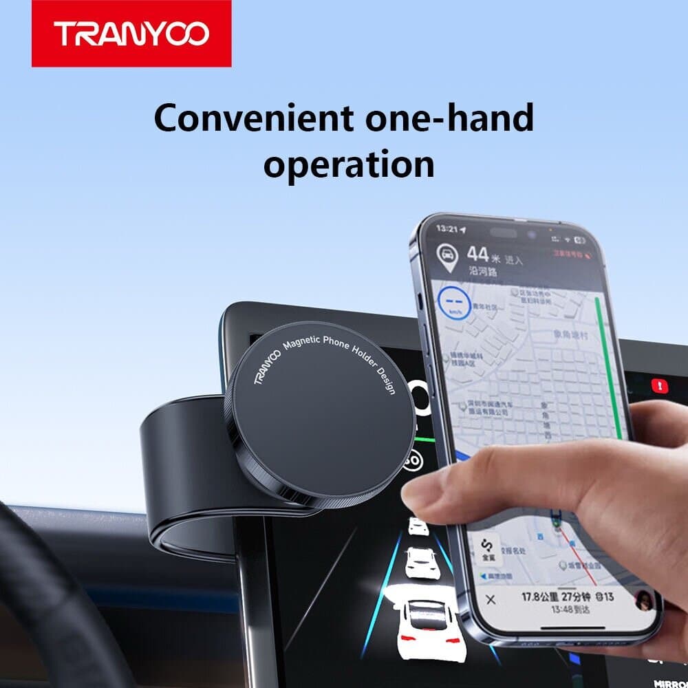 Tranyoo T-Z20 Magnetic Phone Holder - 90° Arbitrary Bending & Flexible Soft Alloy 4