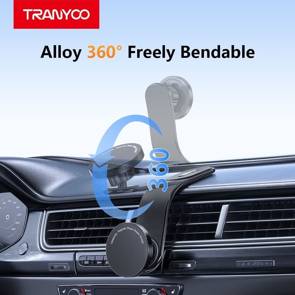 Tranyoo T-Z20 Magnetic Phone Holder - 90° Arbitrary Bending & Flexible Soft Alloy 6