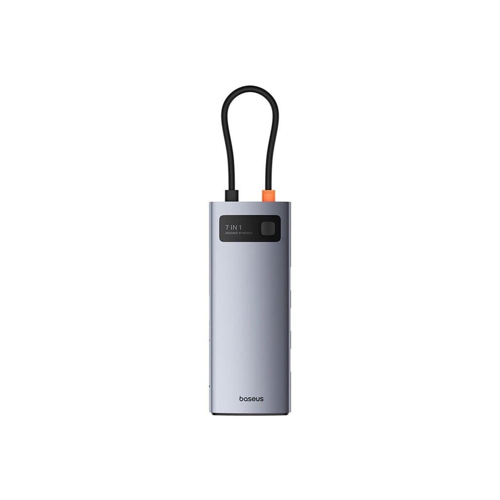 Baseus Metal Gleam Series 7-Port USB-C Hub - 4K@60Hz HDMI & 100W PD 4