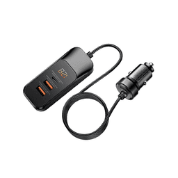 شارجەری ئۆتۆمبێلی ڕیماکس PD&QC ١٢٠ وات  - RCC355 (ڕەش) — photo 1