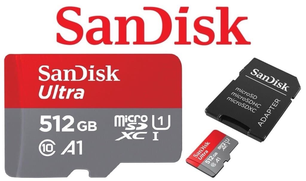 SanDisk Ultra 512GB microSDXC UHS-I Memory Card with Adapter – A1 Performance, Up to 150MB/s 2
