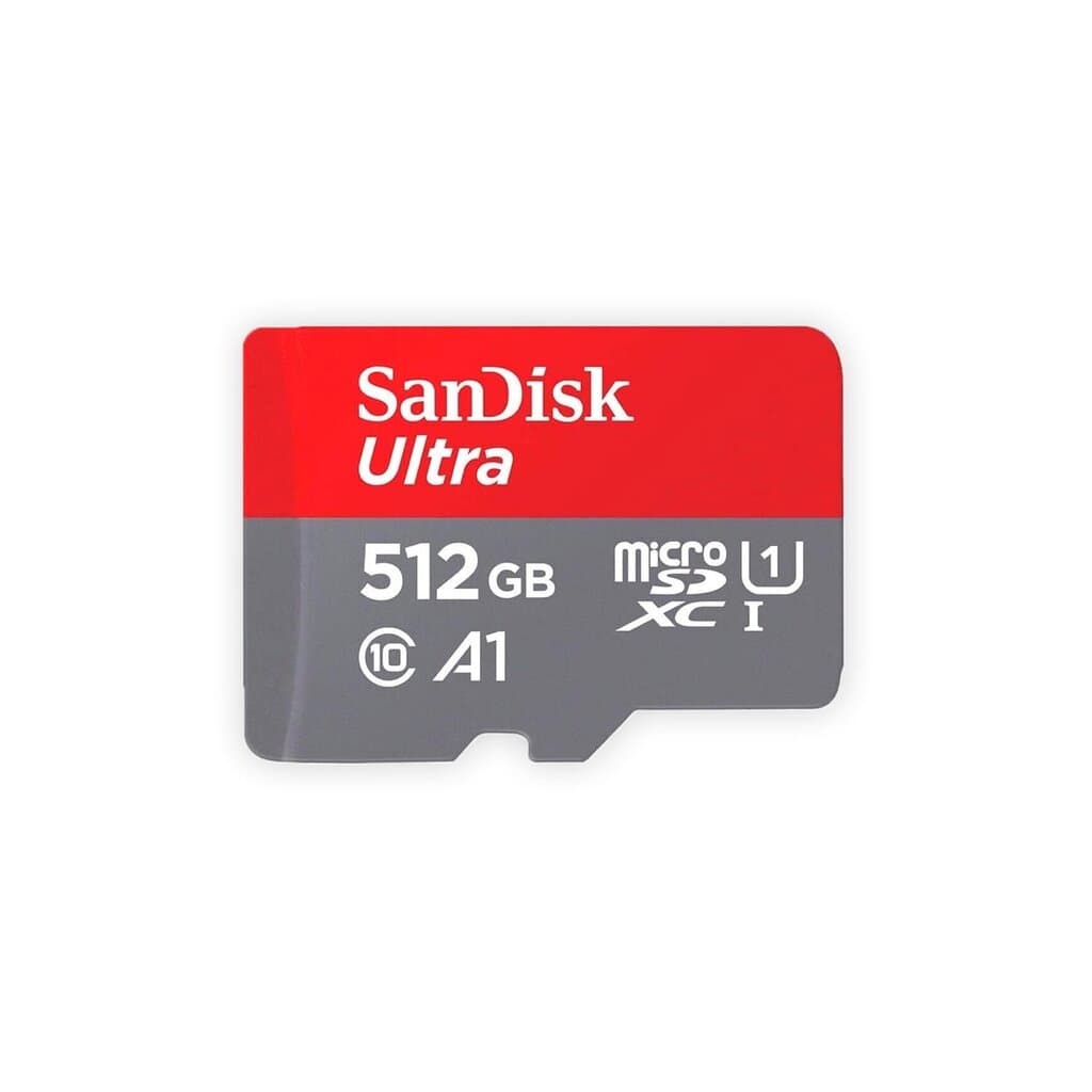 SanDisk Ultra 512GB microSDXC UHS-I Memory Card with Adapter – A1 Performance, Up to 150MB/s 3
