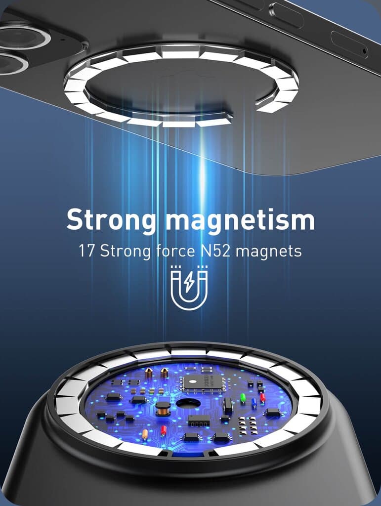 LDNIO WL02 5-in-1 Magnetic Wireless Charging Station (25.5W) 3