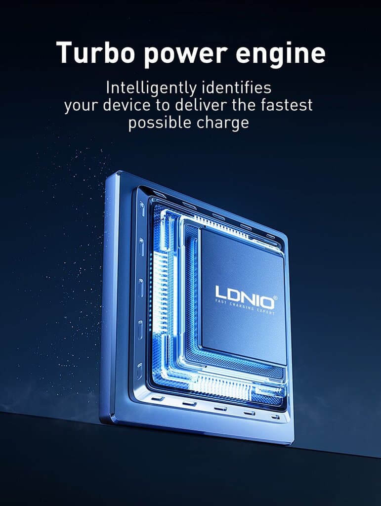 LDNIO WL02 5-in-1 Magnetic Wireless Charging Station (25.5W) 4