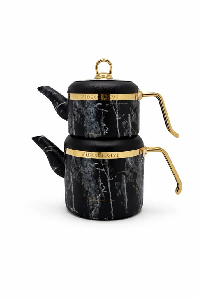 ZIO Tea Kettle & Teapot Set - Black