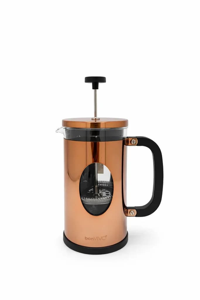 Manual Milk Frother Glass - Brown (L)