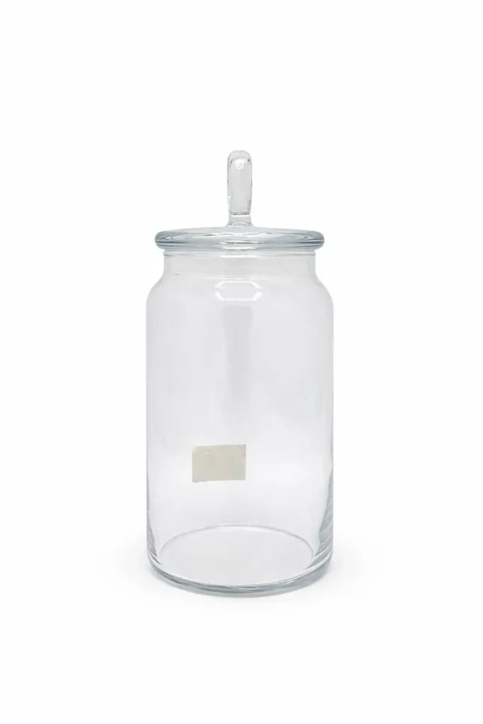 Glass Storage Jar - Clear (L)