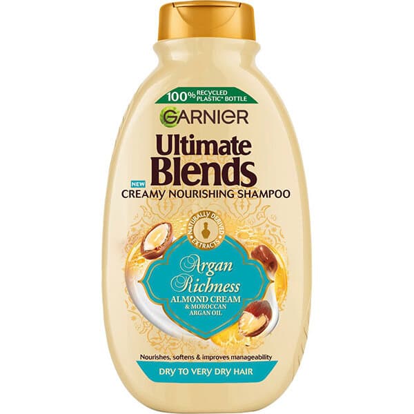 Garnier Ultimate Blends Argan Rich Shampoo For Dry To Very Dry Hair 400ml