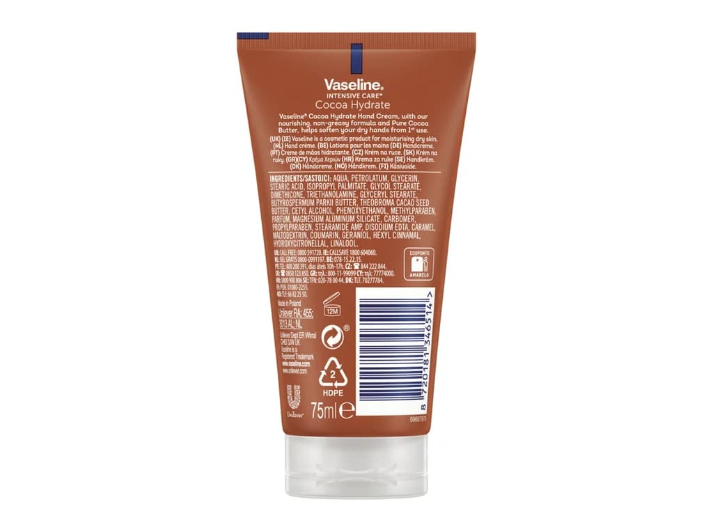 Vaseline Cocoa Hand Cream 75ml 2