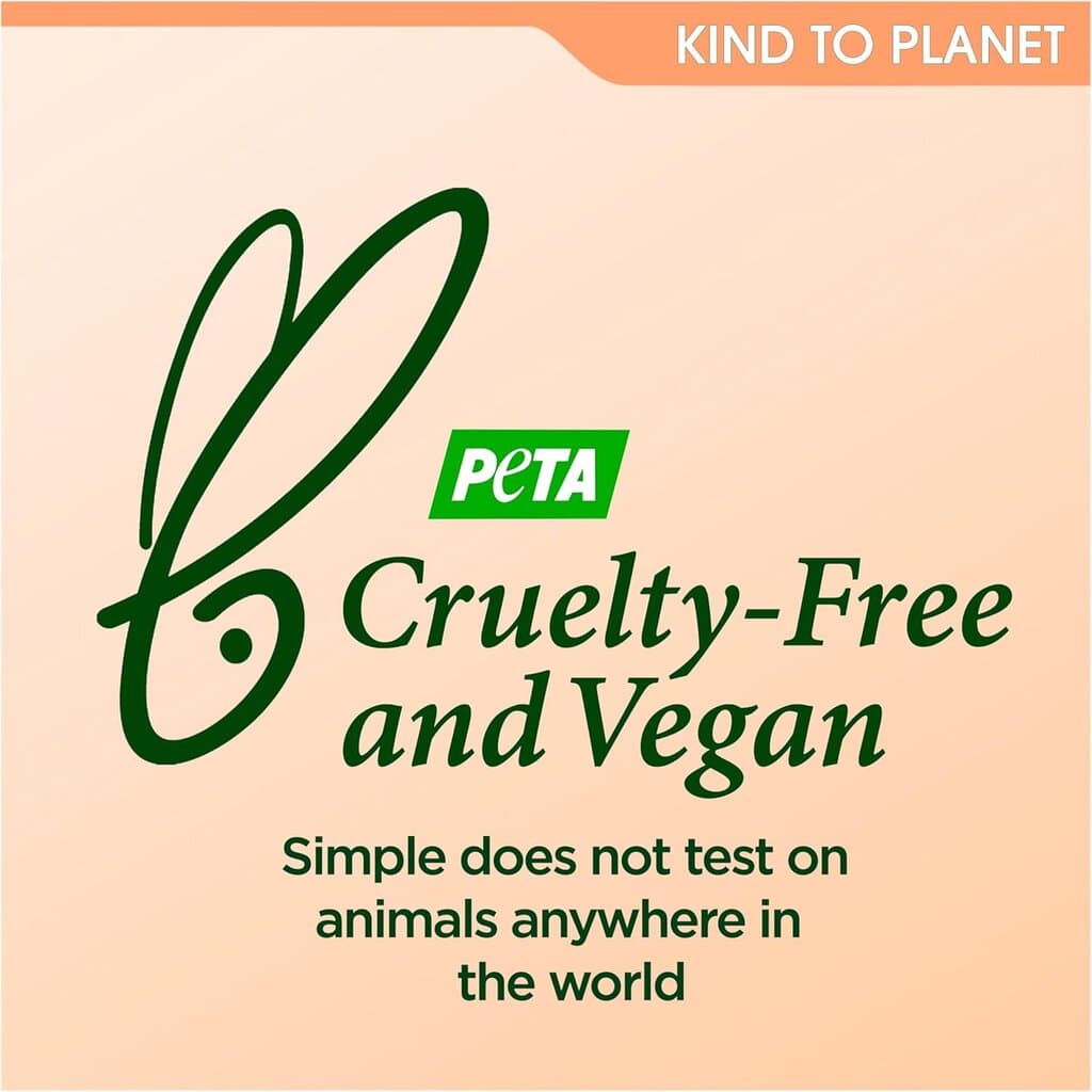 Simple Protect 'N' Glow Rest and Reset 72h Hydrating Gel cruelty-free, vegan moisturiser to enhance glowing skin 50 ml 5