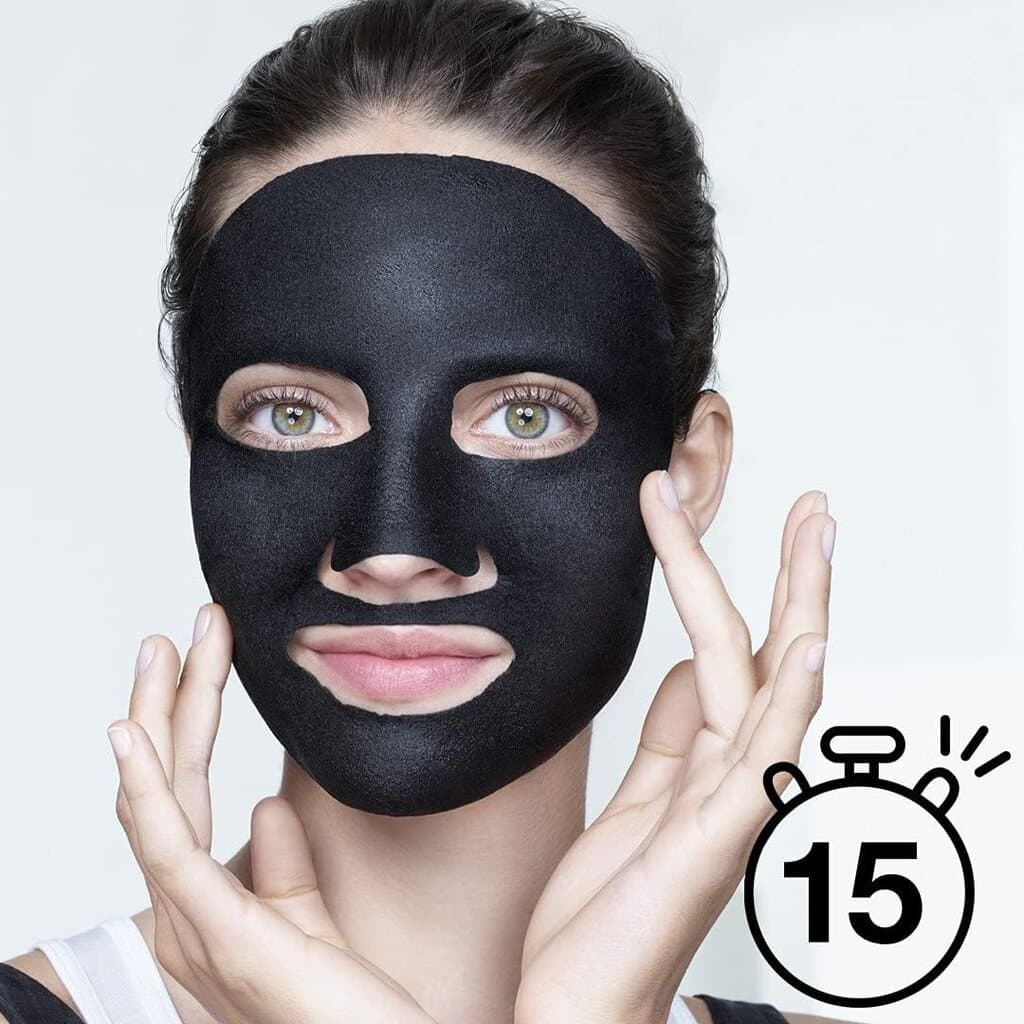 arnier Pure Charcoal and Black Tea Leaf Mask 5