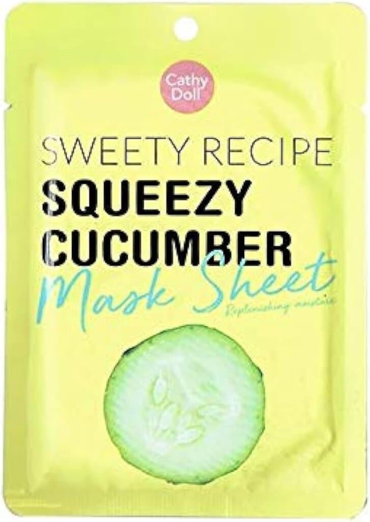 Sweety Recipe Squeezy Cucumber Mask Sheet