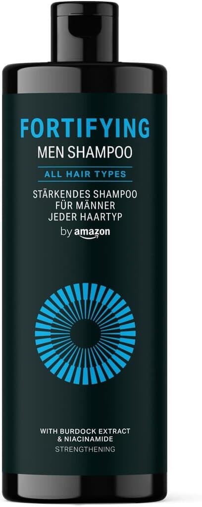by Amazon Men’s Fortifying Shampoo, 2 x 400ml