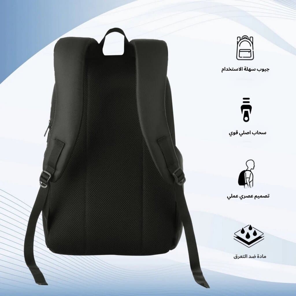Lino Laptop Bag (Dark Gray) 3