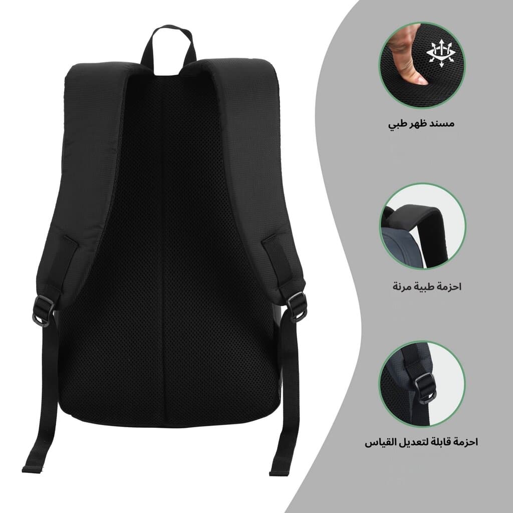 Raph Backpack (Black) 2