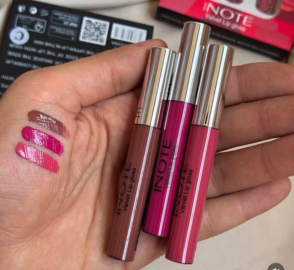 NOTE Lip Gloss Trio – Matte Velvet Finish -03 2