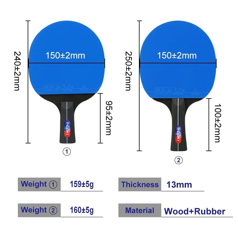 Table Tennis Racket 9 3