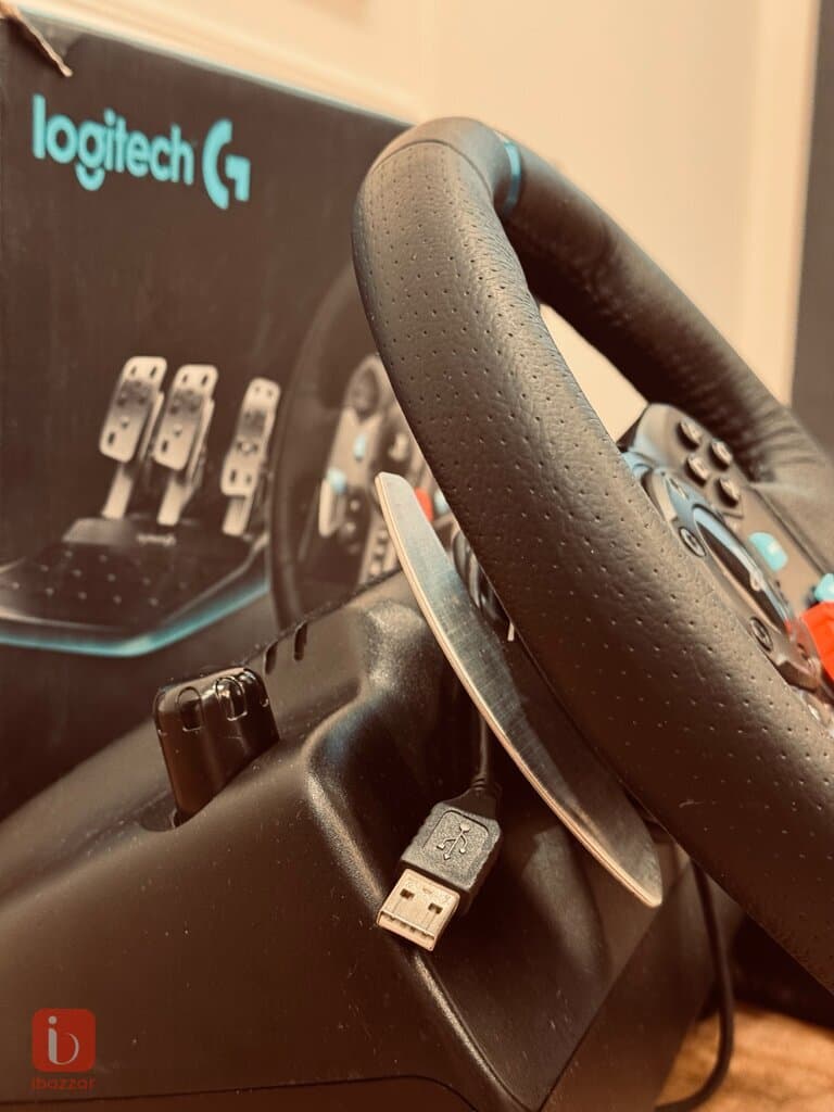 Logitech G29 Driving Force Racing Wheel + Pedals + Shifter (PS5/PS4/PC/PS3) 4