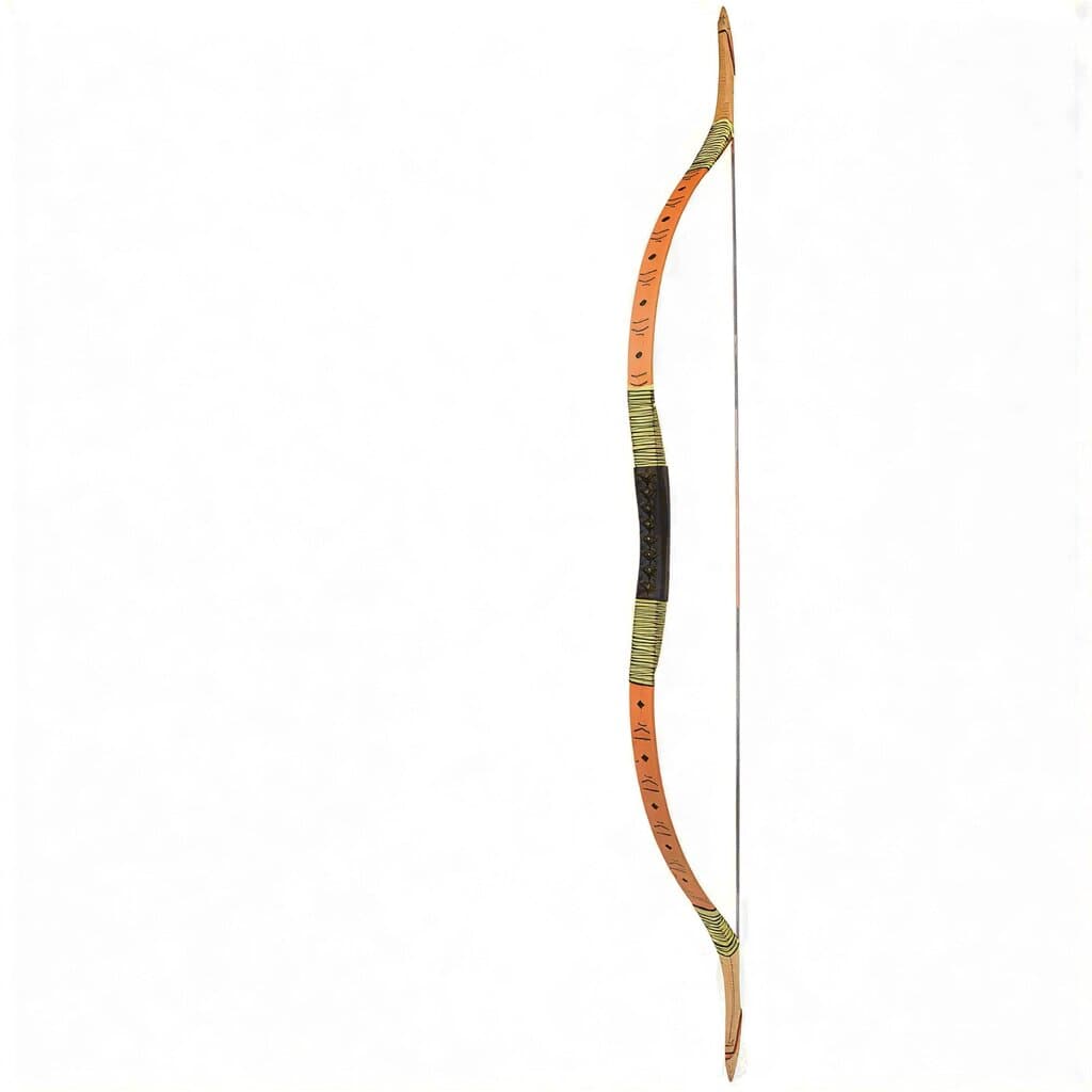 Fashion Yellow Traditional Archery Longbow lb Lb Draw Weight