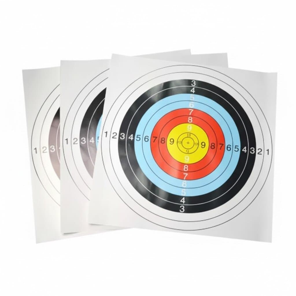 Single Target Paper Sheet Shooting Practice