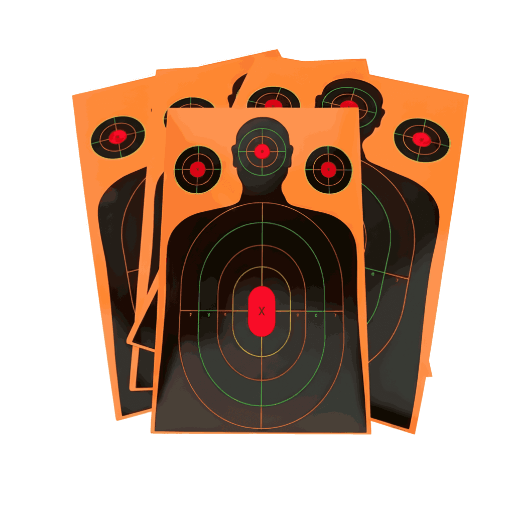 Target Person Paper Shooting Targets Human Silhouette Practice