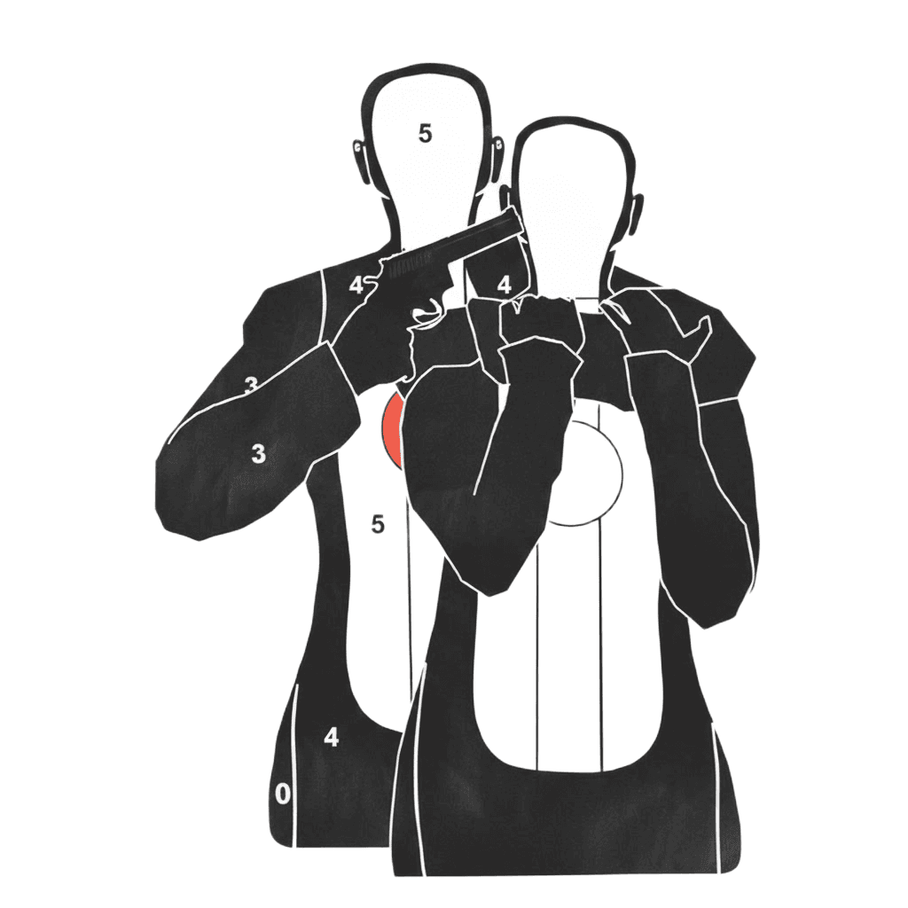 Zombie Target Paper Shooting Targets