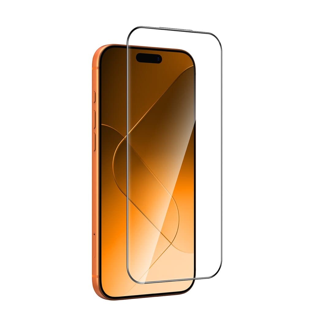 Kuzoom 3D Curved HD Glass Screen Protector for iPhone 17 Pro Max – Edge-to-Edge Protection