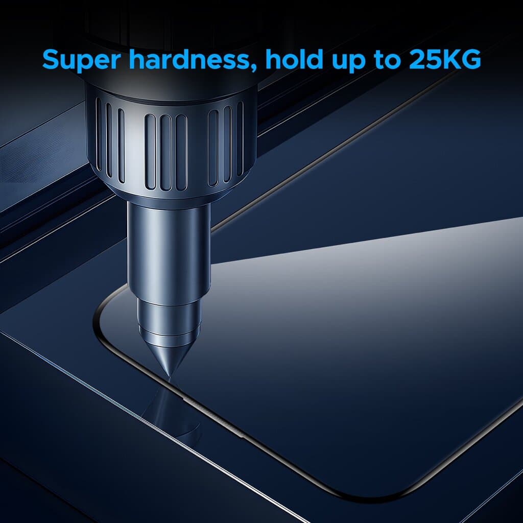 Kuzoom 3D Curved HD Glass Screen Protector for iPhone 17 – Edge-to-Edge Protection 5